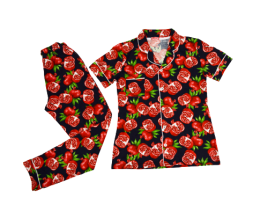 Комплект женский (рубашка+брюки) Мальвина р.46-54 (ПРОДАЖА УПАКОВКАМИ ПО 5шт)
