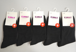 Носки женские №GB-B5 черные медицинская резинка Комакс