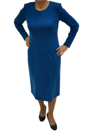 Платье женское №92017 (р.56-58) трикотажное длинный рукав Р