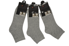 Носки мужские №6555 укороченные серые Наташа