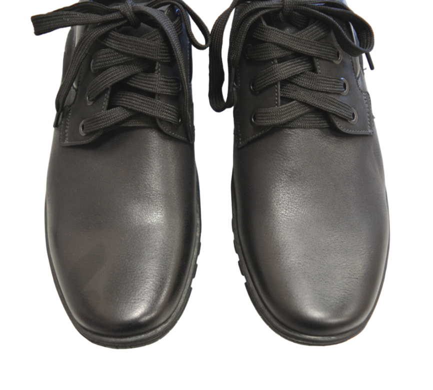 Туфли мужские KUNCHI H8602-2 черные фото 4