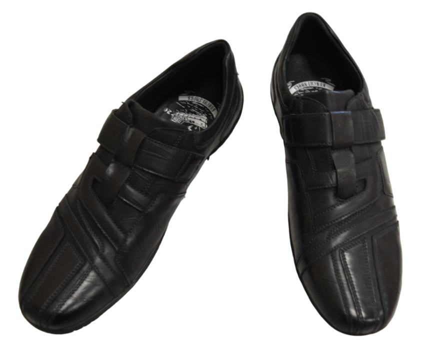 Туфли мужские KUNCHI В67-28-2 черные фото 1