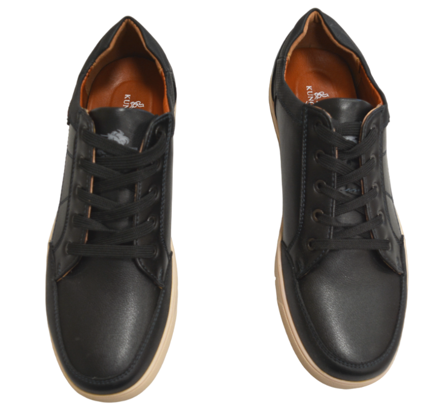 Туфли мужские KUNCHI H8900-2 черные фото 2