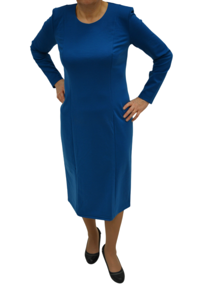 Платье женское №92017 (р.56-58) трикотажное длинный рукав Р фото 1