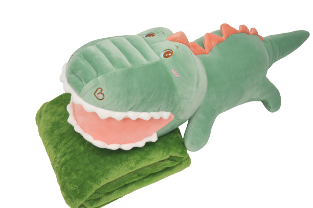 Плед-подушка Крокодил фото 3