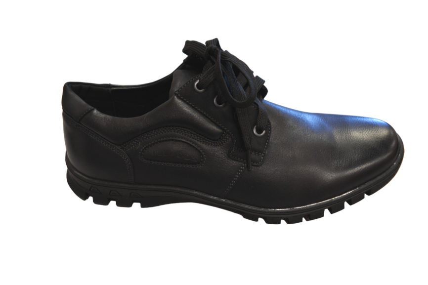 Туфли мужские KUNCHI H8602-2 черные фото 8