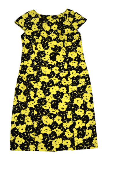 Платье женское №82010 п/э короткий рукав выбитый рисунок Р фото 5